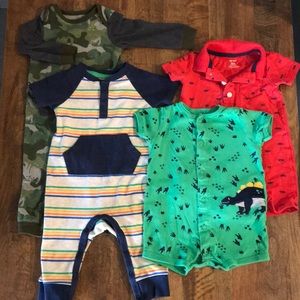 Boy Romper Lot